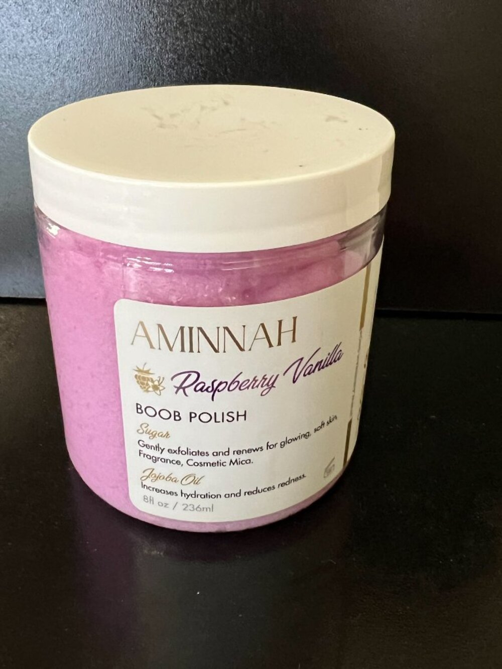 Aminnah Raspberry Vanilla 4oz New